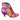 Irregular Choice Womens Lotus Eater High Heels - Fuchsia