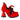 Irregular Choice Womens Ssstop It! High Heels - Red