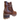 Rieker Womens Heeled Fleece Lined Ankle Boot - Brown