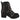 Irregular Choice Womens Buckle Boost Boot - Black