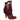 Irregular Choice Womens Rosie Lea High Heel Boot - Bordeaux