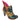 Irregular Choice Womens Miaow High Heels - Green Yellow