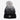 Outside In Unisex Winter Pom Pom Hat - Black Fade