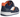 Geox Infant Leather Toddlers Trainers - Navy / Orange