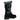 Hush Puppies Womens Megan Suede Wide Boot - Black