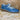 On Foot Womens Leather Shoe - Jeans Blue